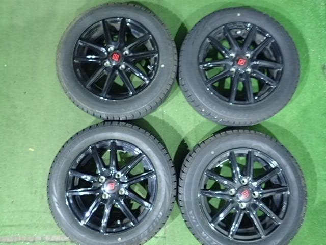 B1084【送料無料】スタッドレスタイヤ 155/65R14 4本セット