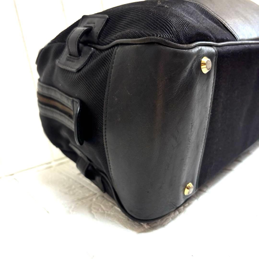 archive 輪怐LIN-KUリンク チェルキオ 本革 レザー ボストンバッグ