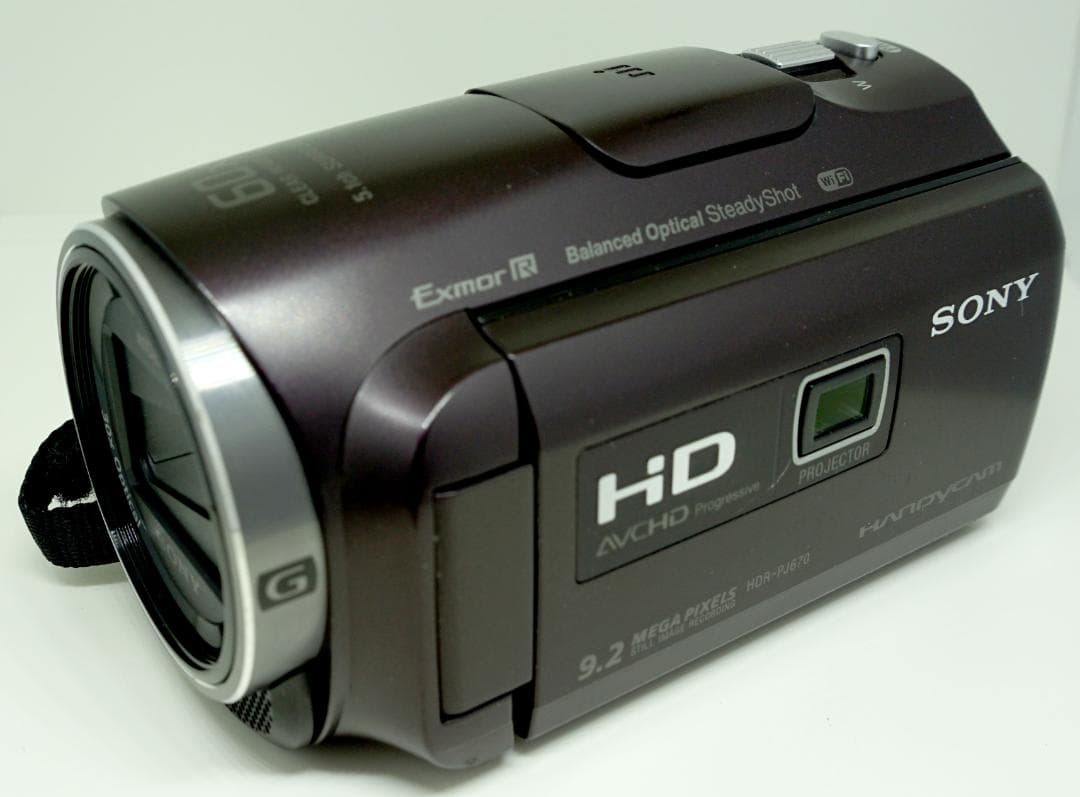 ビデオカメラ SONY HDR-PJ670 バッテリー付 動作確認済 ジャンク扱
