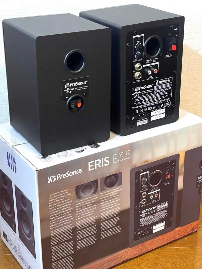 【プリソナス】PreSonus Eris E3.5 スタジオモニタースピーカー