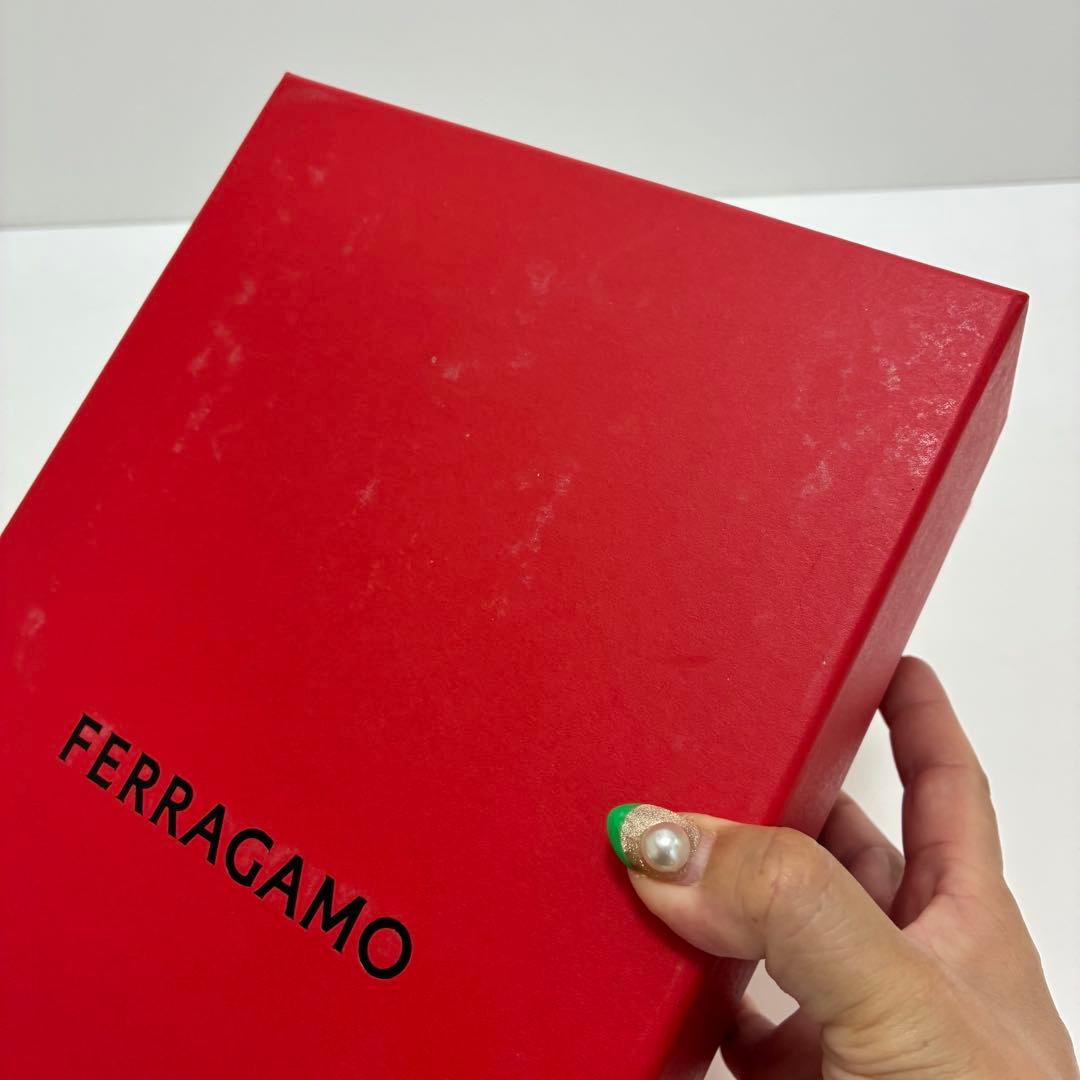 FERRAGAMO フェラガモ☆Aludra レザー ミュール 6 1/2