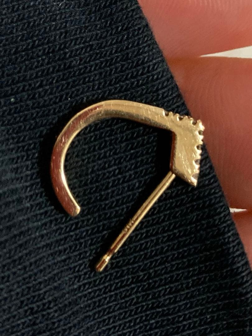 Hirotaka k10 ダイヤモンドピアス