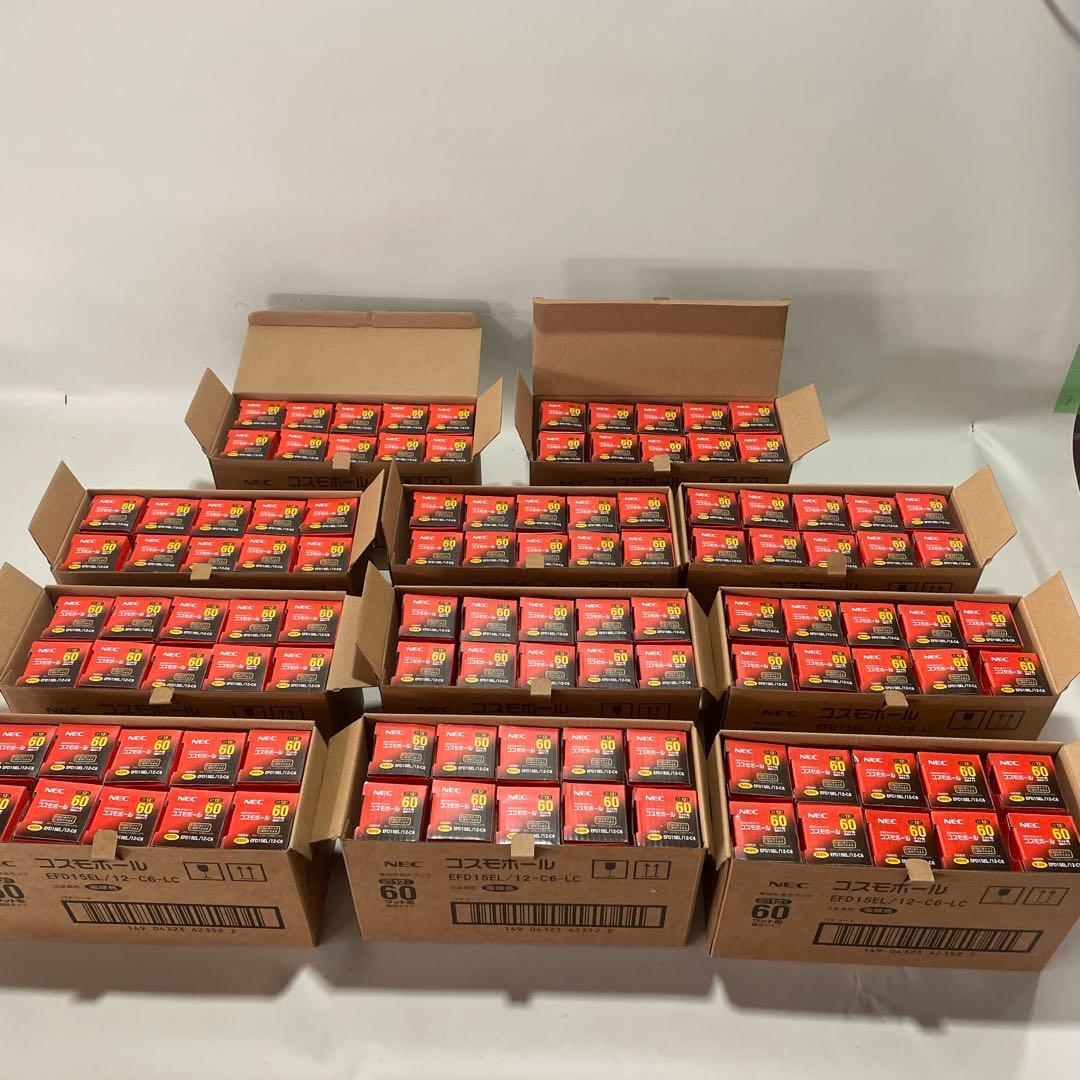 NEC 電球形蛍光ランプコスモボール60ワット形 EFD15EL/12-C6 ￼