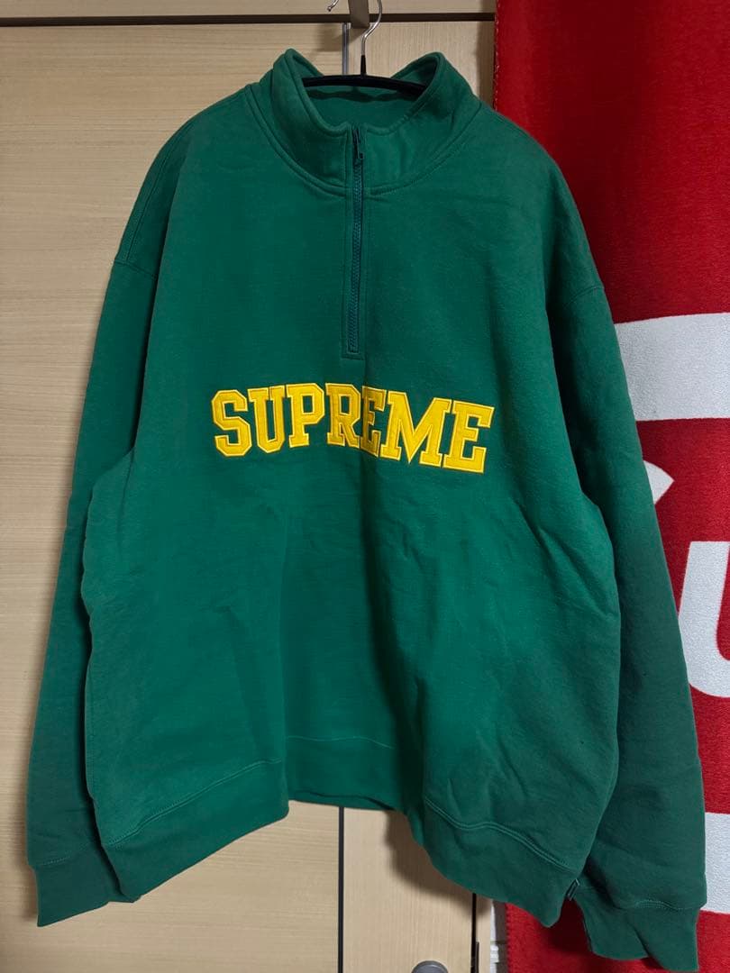 や*ひ様 Supreme Collegiate Half Zip Pullove