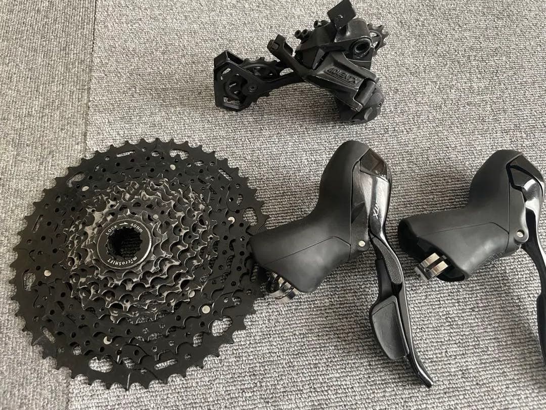 micro SHIFT Advent X レバー+スプロケット+ディレイラー