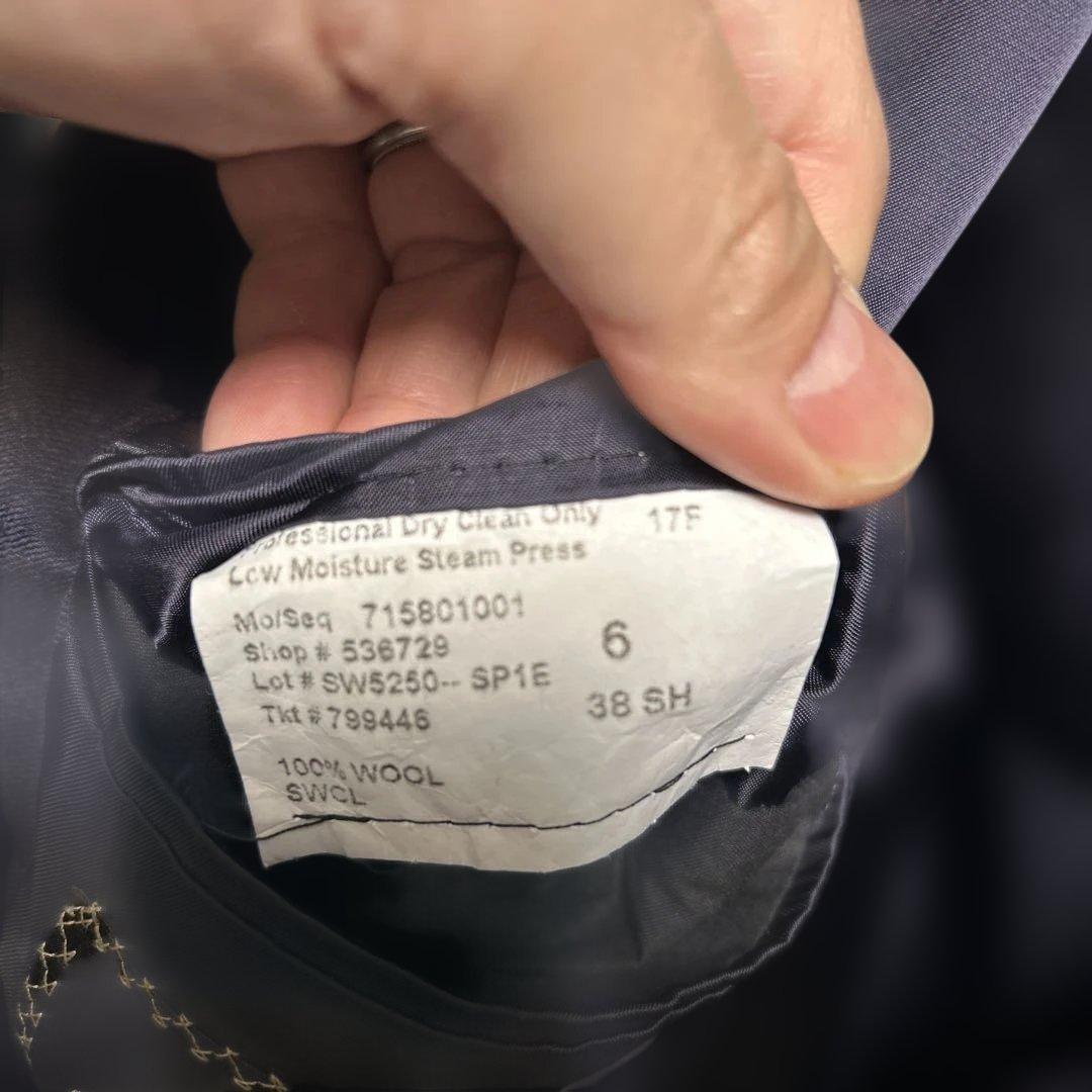 サウスウィック ケンブリッジ ネイビーブレザー 紺ブレ 38SH