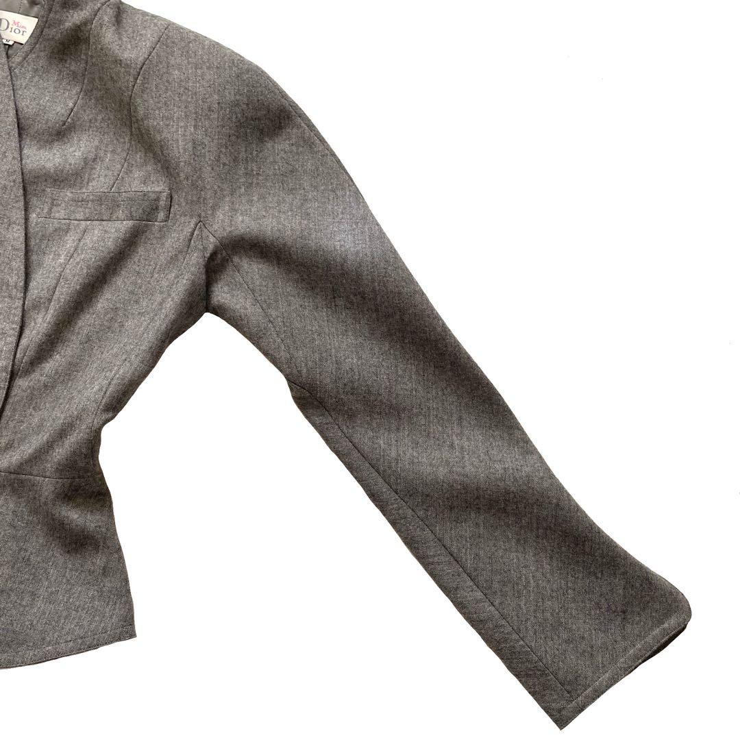 美品 Miss Dior クリスチャンディオール ジャケット M グレー