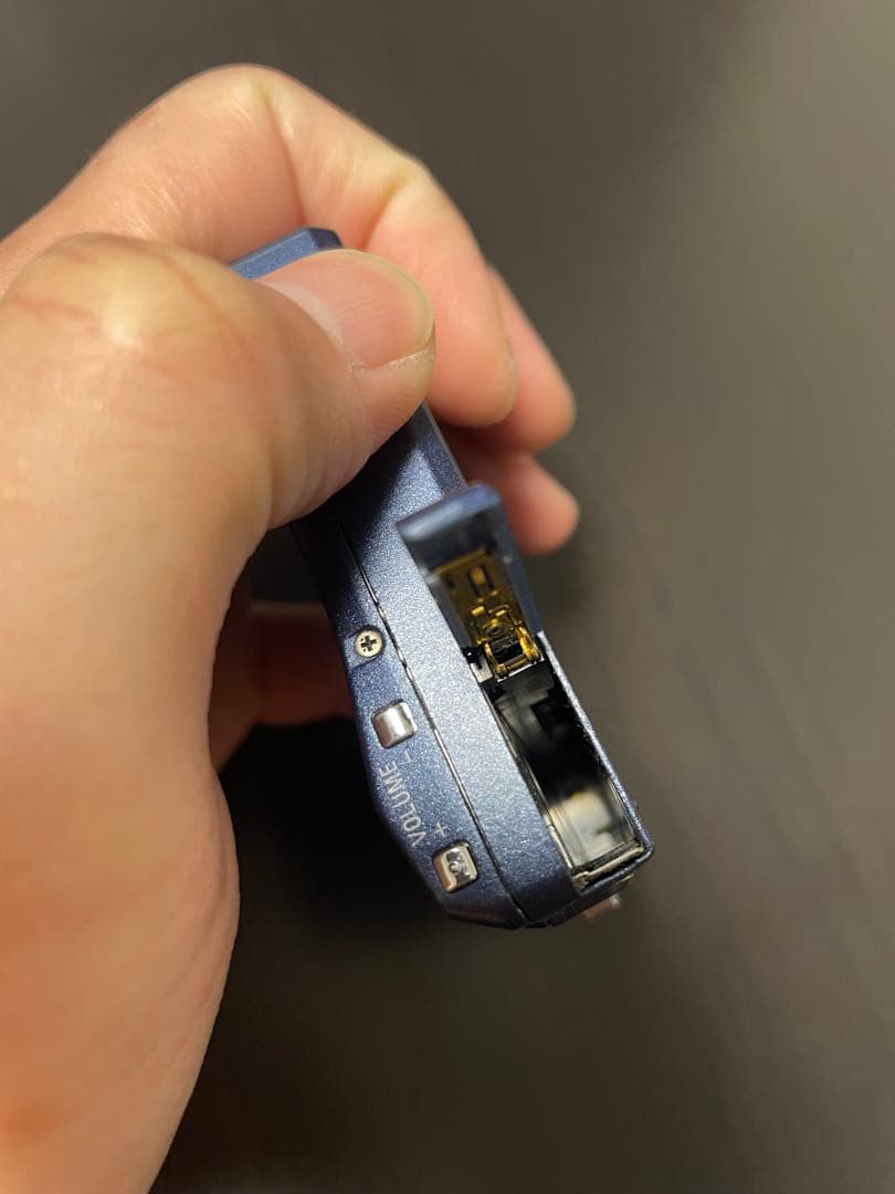 ジャンク SONY ソニー MD WALKMAN MZ-N1 青 ウォークマン