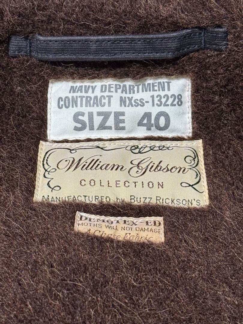 バズリクソンズ　ウィリアムギブソンコレクション　ブラック　40サイズ