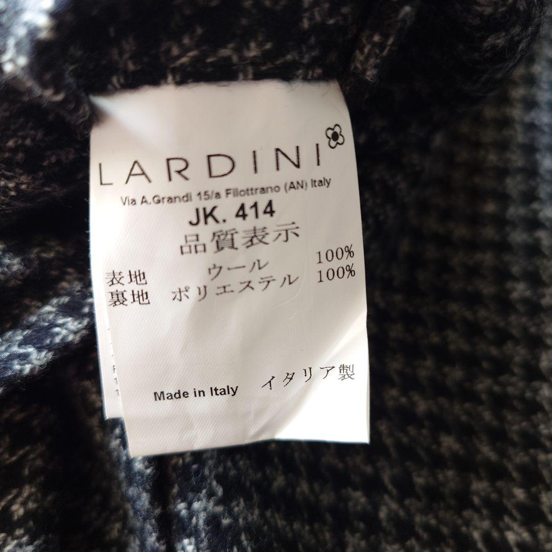 ikko様 LARDINI ハウンドトゥース ジャケット46 イタリア製