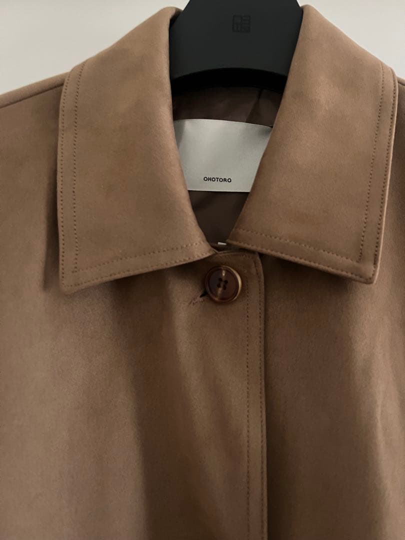 OHOTORO/ Henry Suede Jacket ベージュ