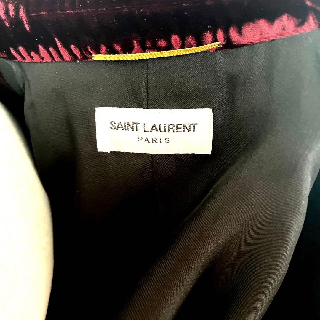 サンローラン　ヴェルベッドジャケット