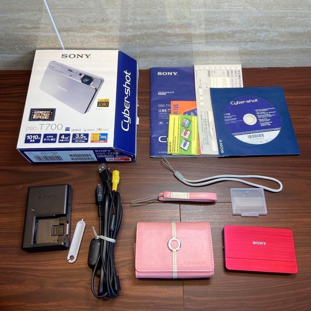 Sony Cyber-shot DSC-T700 デジカメ ほぼ新品 4270
