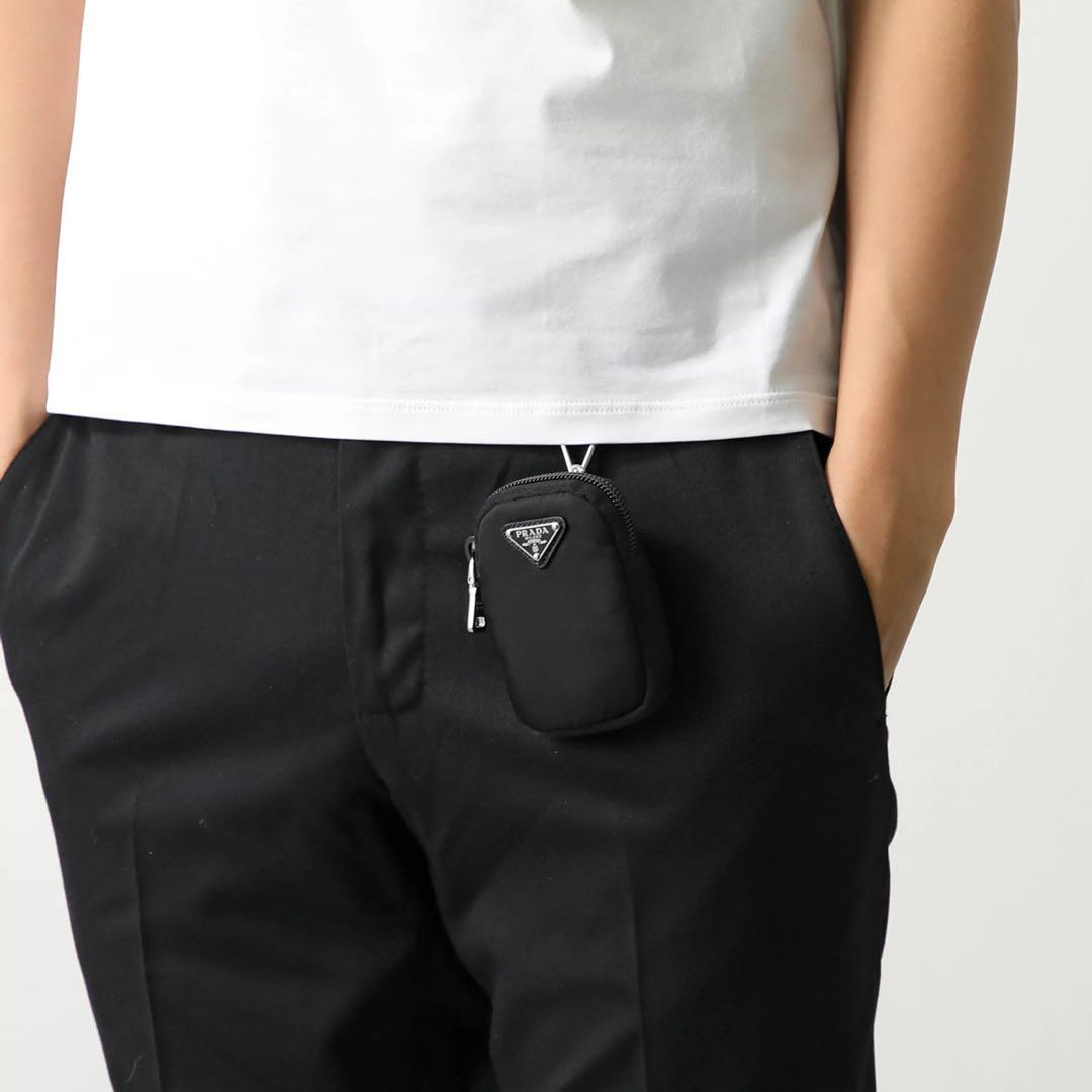 【PRADA】 Re-Nylon xサフィアーノレザー ショルダーバッグ正規品