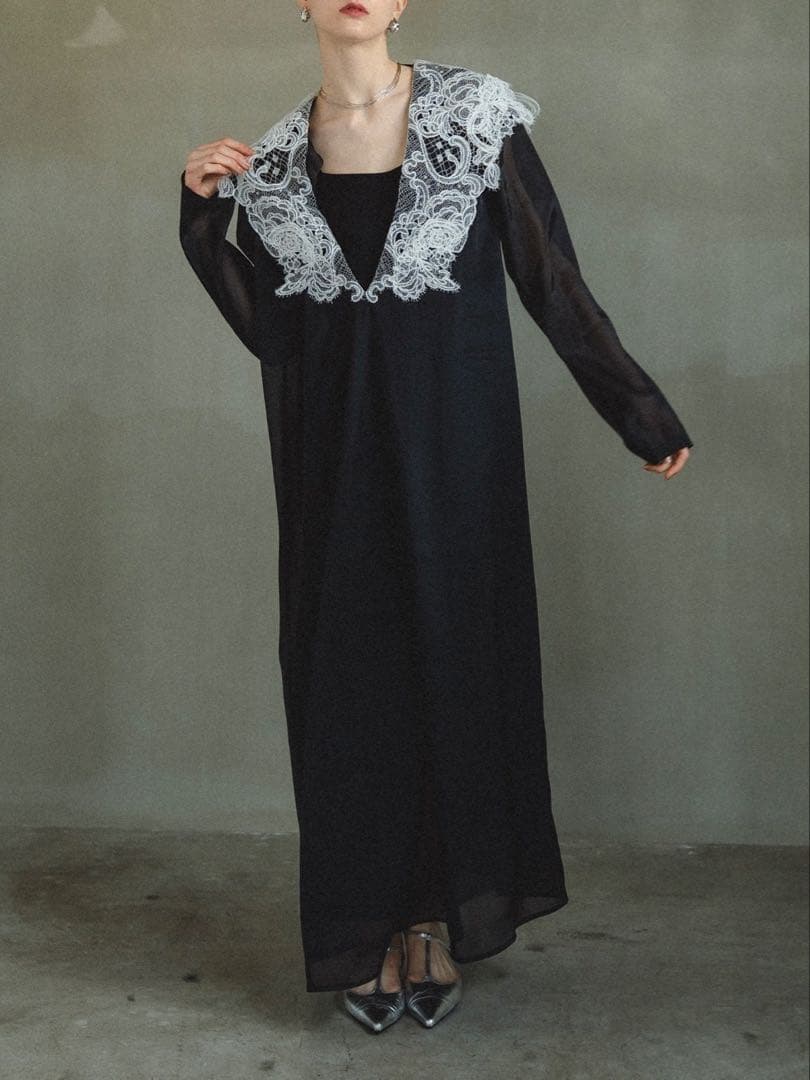 et.UNiVER オケージョン　ワンピース　ブラック　Sサイズ