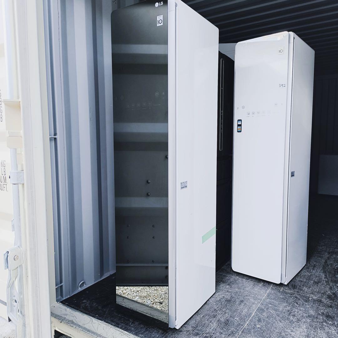 運搬取付無料！LGstyler ミラー4着クローゼット型クリーニング機！超美品