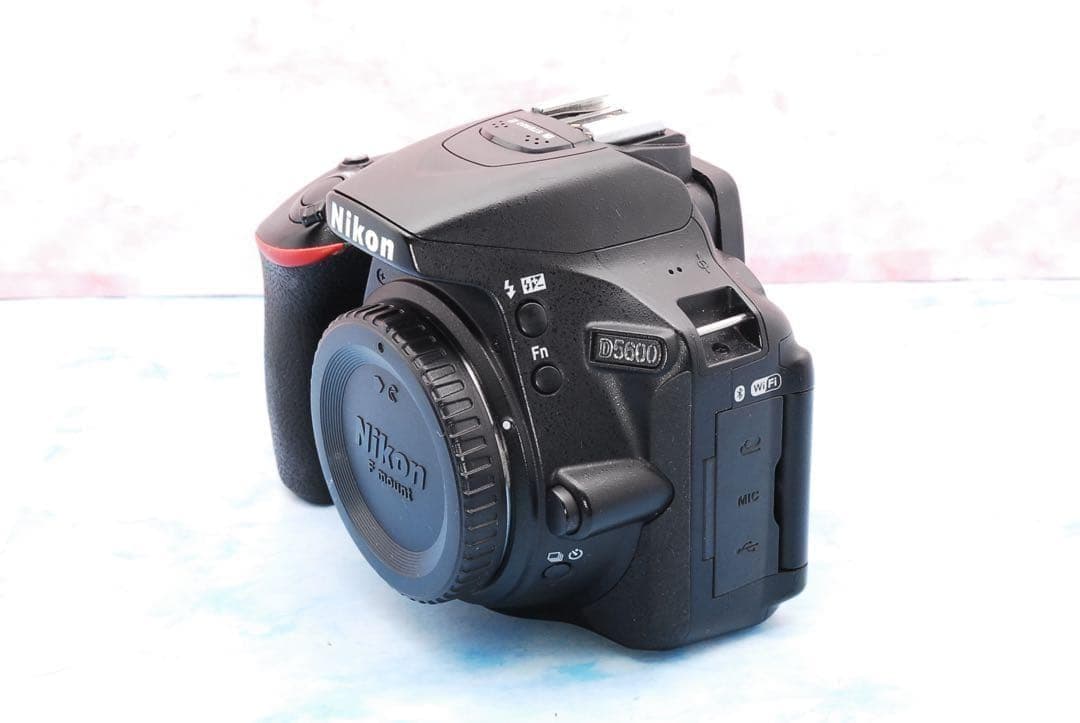 ✨Nikon D5600✨ショット数少✨一眼レフカメラ✨望遠レンズ付Wレンズ
