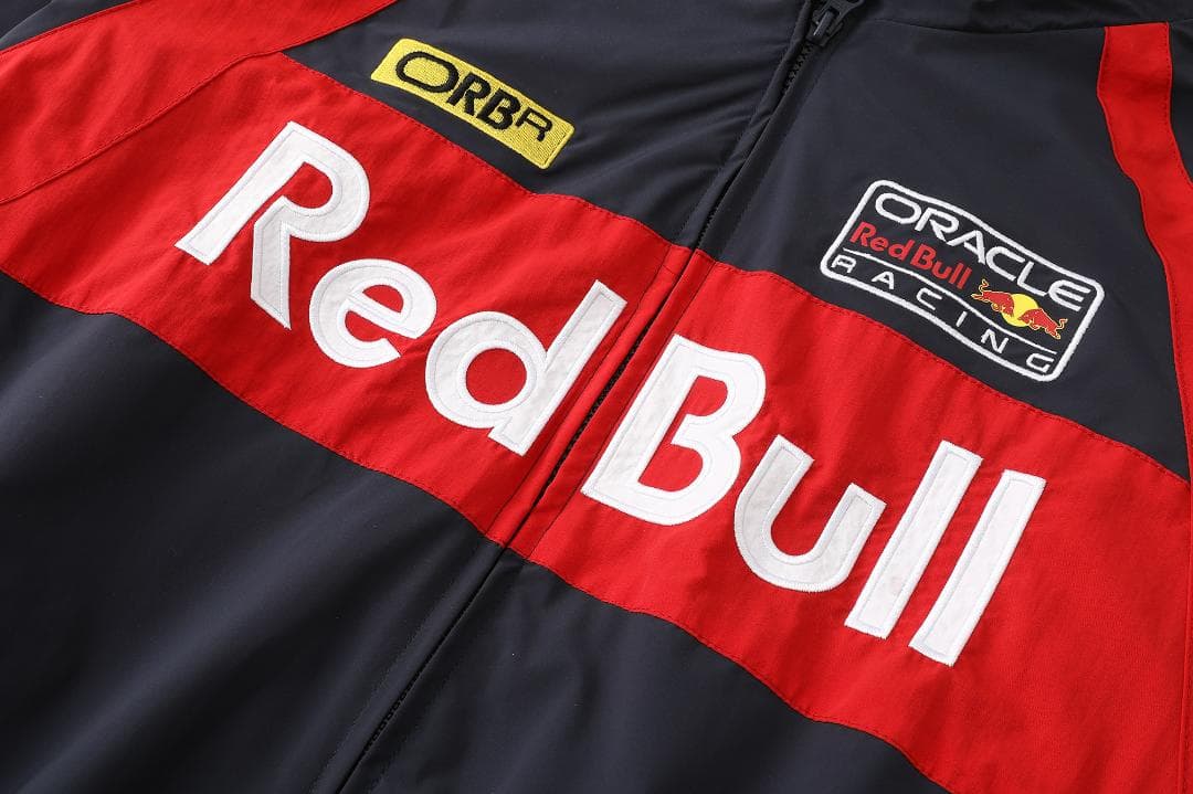 NEWERAトラックジャケット Oracle Red Bull Racinグレー