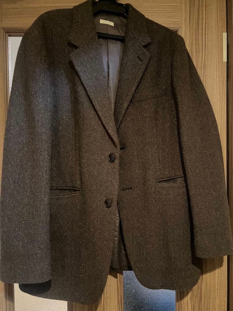 【LIDNM 】Alpaca Tweed Tailored Jacket