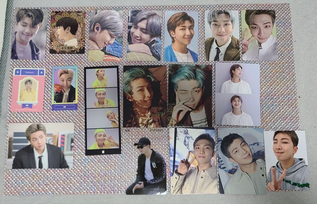 BTS RM ナムジュン トレカ ミニフォトカード プレミアムフォト セット