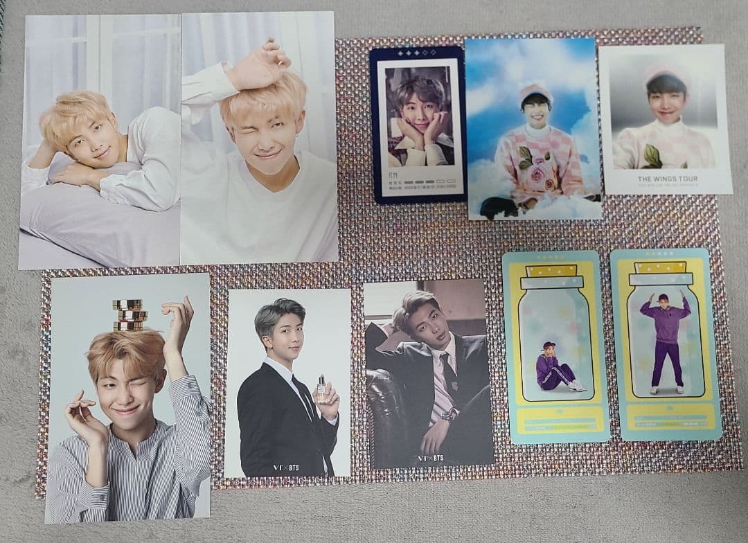 BTS RM ナムジュン トレカ ミニフォトカード プレミアムフォト セット
