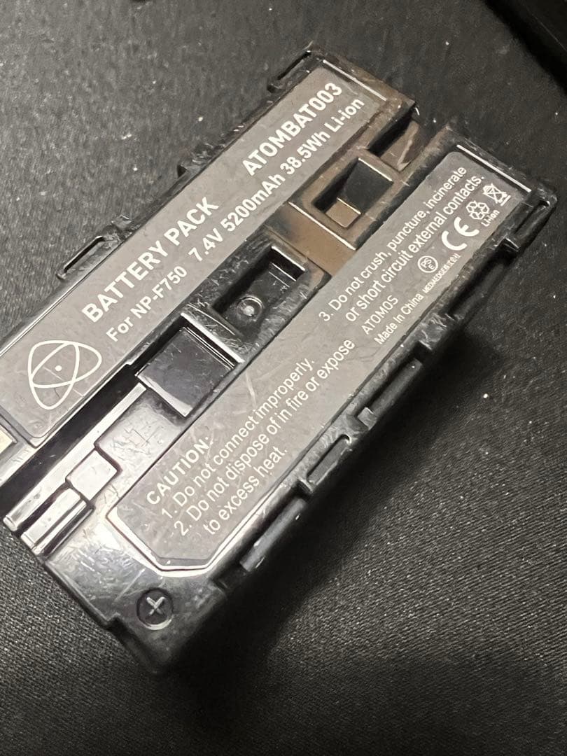 ATOMOS SHINOBI HDMI バッテリー2個 SmallRig付