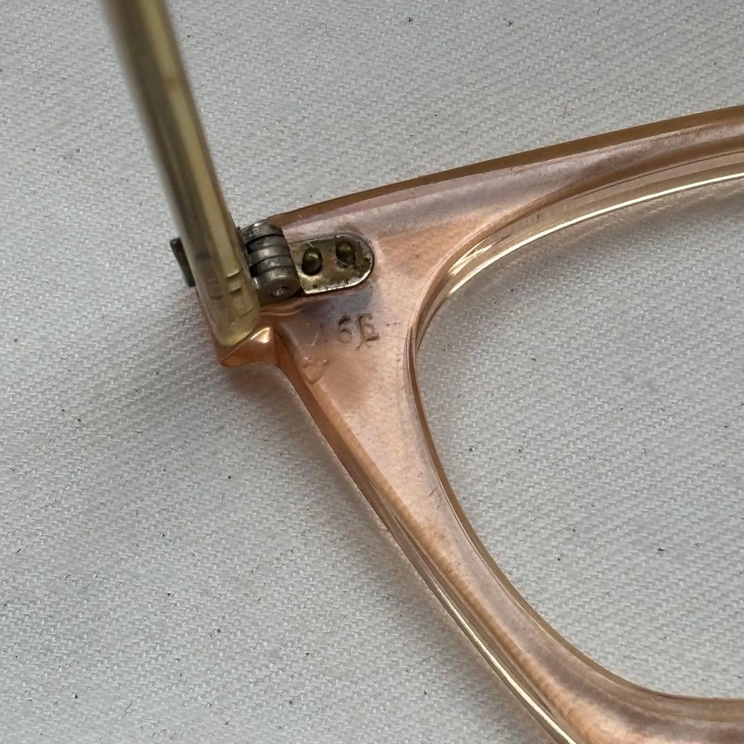 60s TITMUS 46 サングラス ビンテージ ピンク メガネ ティトマス