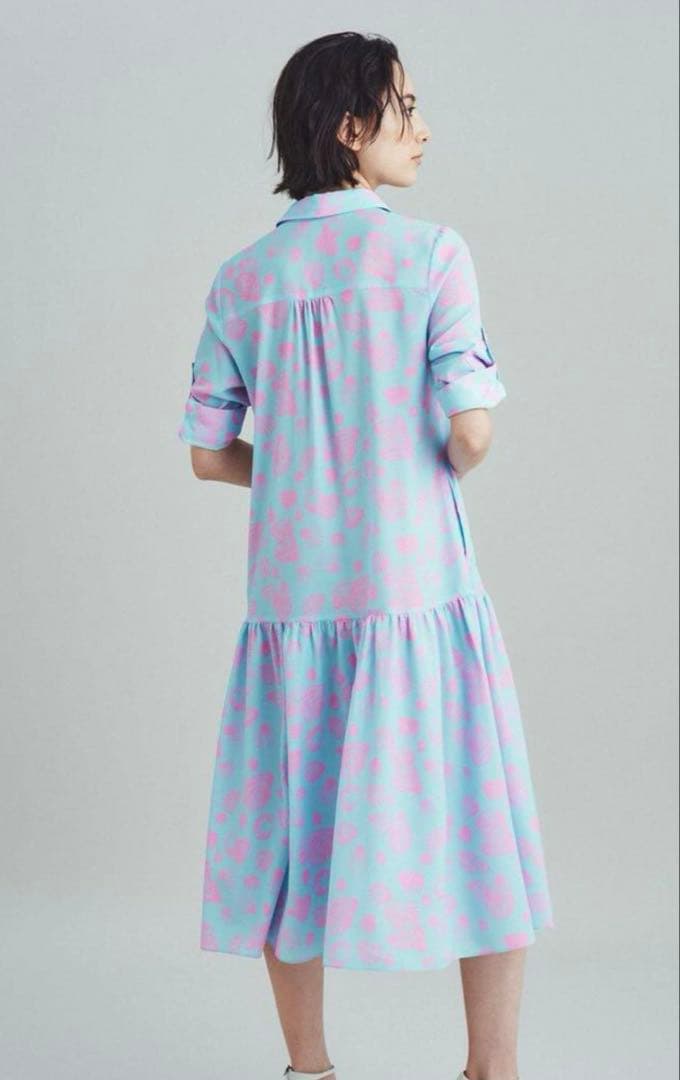 新品　グレースコンチネンタル　シェルモチーフワンピース