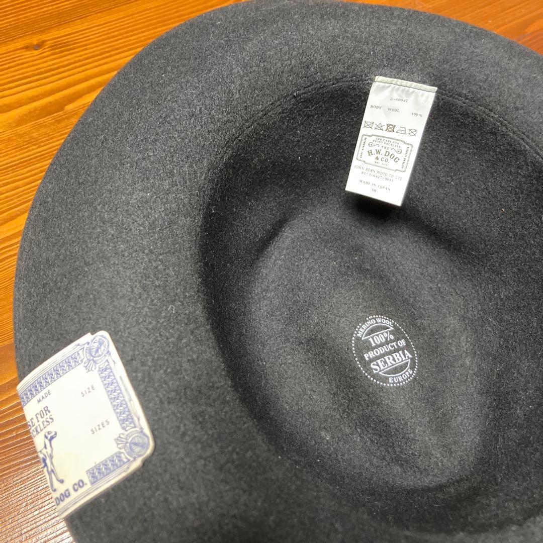 THE H.W.DOG&CO. ハットWOOL100%