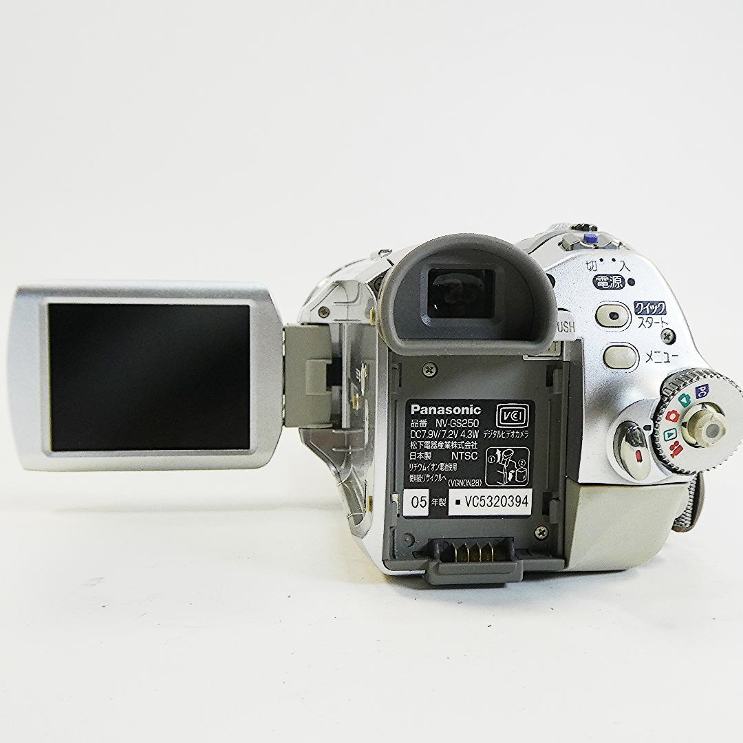 動作良好 パナソニック NV-GS250 MiniDVビデオDVDダビングに最適
