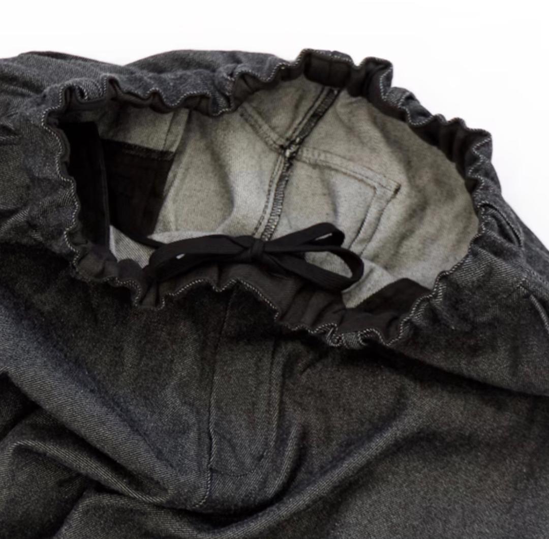 MITTAN　PT-125　NMウールOCツイルパンツ　白黒