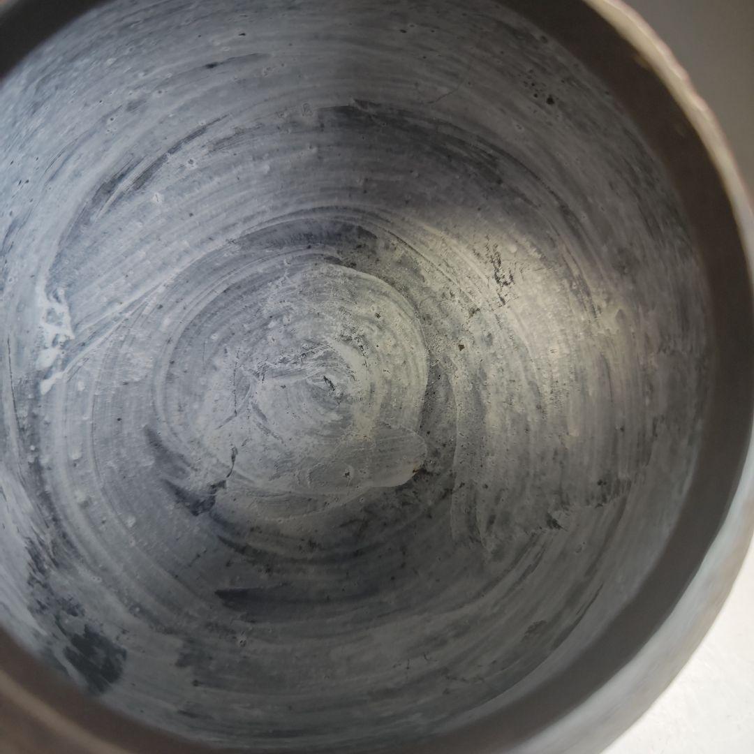 イ896 鉄瓶『釜師　菊地政光作』『真形形　鉄瓶　共箱』茶瓶　急須　茶道具