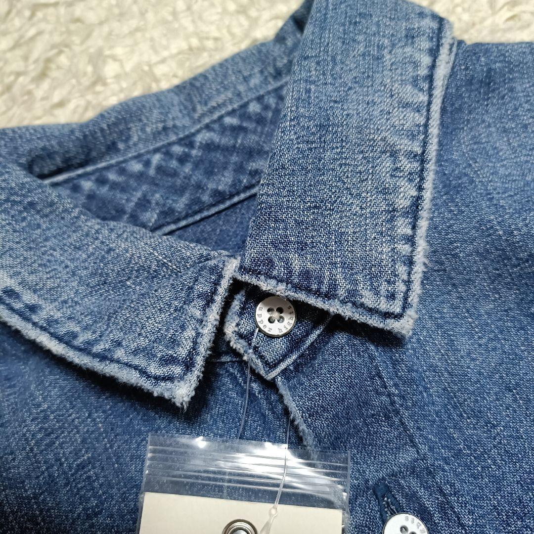 【新品タグ付】アッパーハイツ THE FLUTTER オーバーサイズデニムシャツ