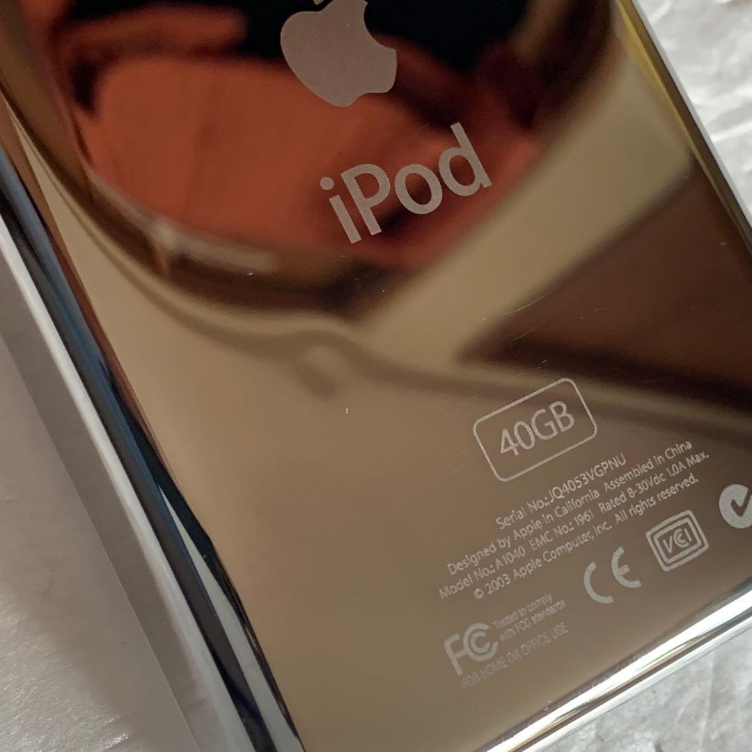 アップル iPod Classic 第3世代 40GB