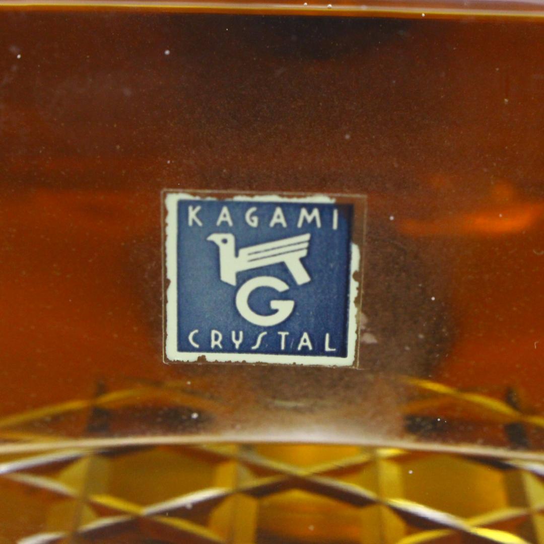 ◇未開栓 サントリー インペリアル カガミクリスタル 600ml 古酒 替栓付