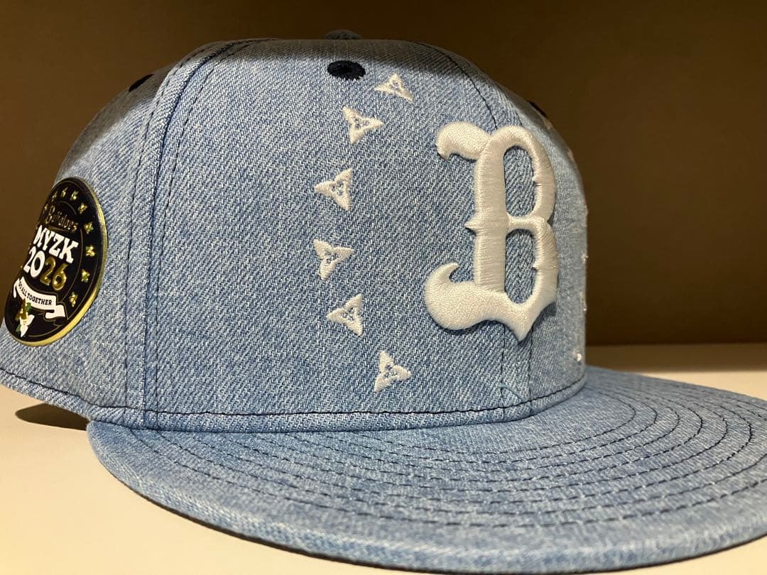 【限定・希少・新品未着用】オリックス 宮崎キャンプ キャップ2026 水色、冊子