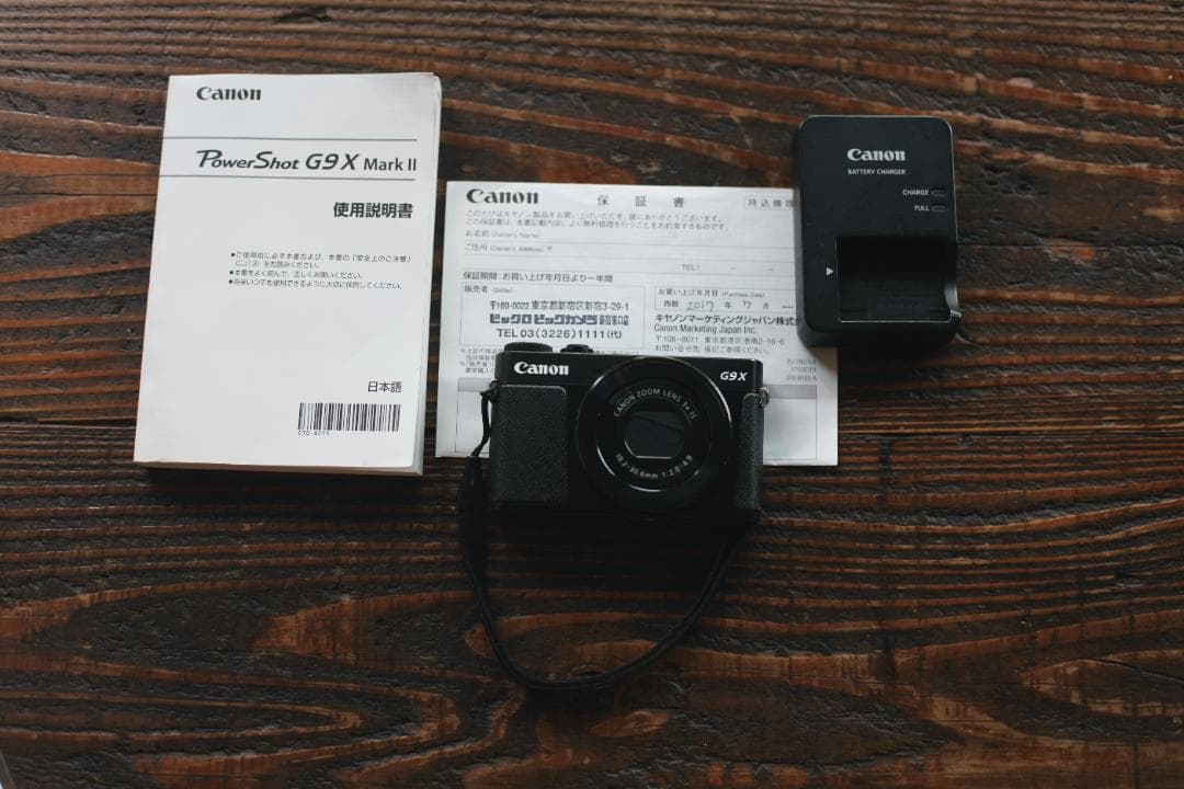 【名品】Canon PowerShot G9 X Mark II