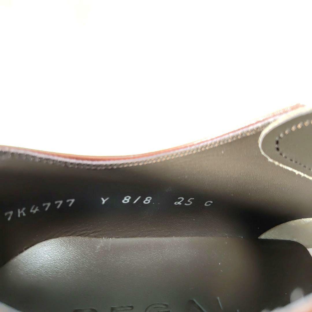 新品未使用 リーガル ビジネスシューズ ドレスシューズ Uチップ Y818 25