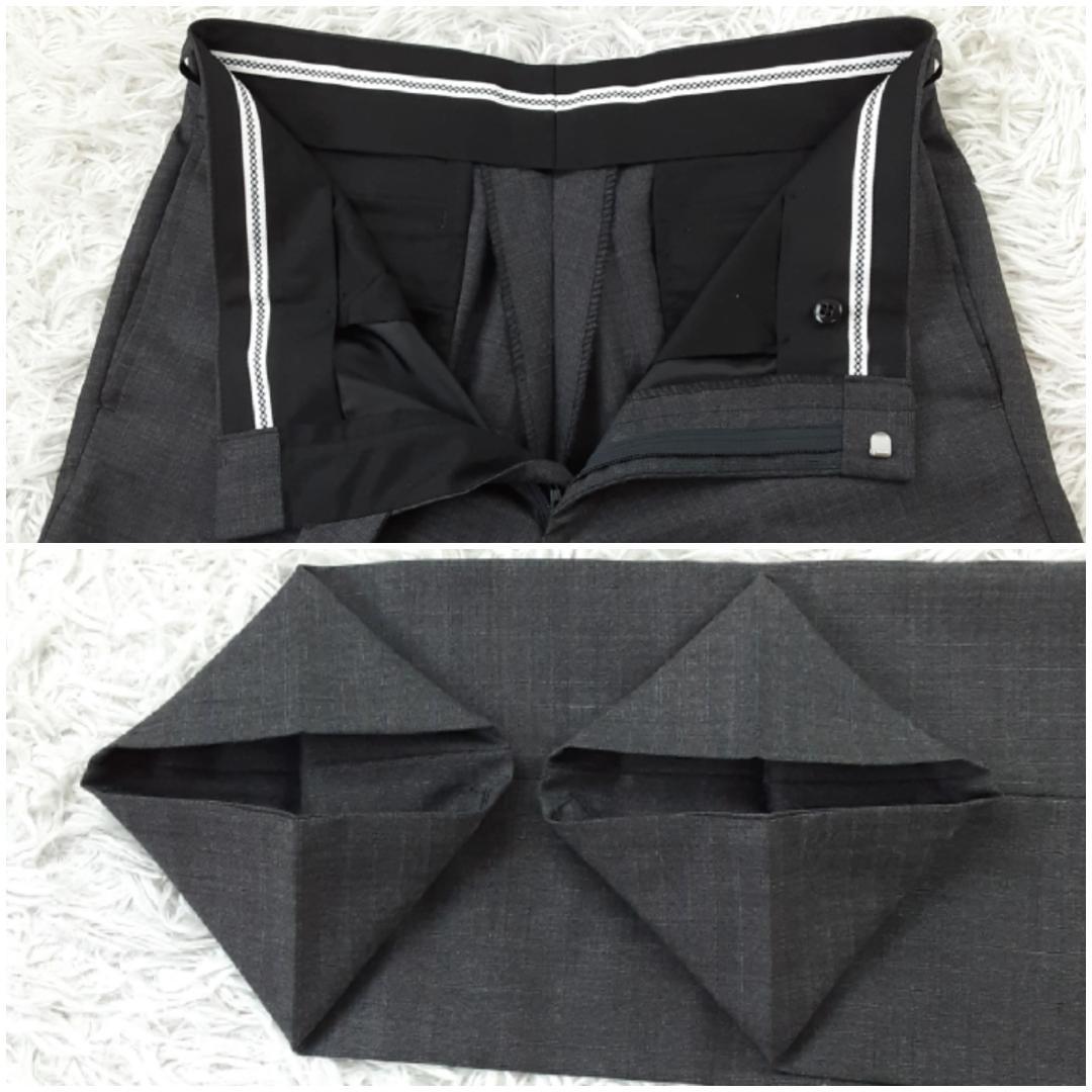 U*R様 美品◎ロロピアーナ 3ピーススーツ グレー 灰 オーストラリアンメリノ