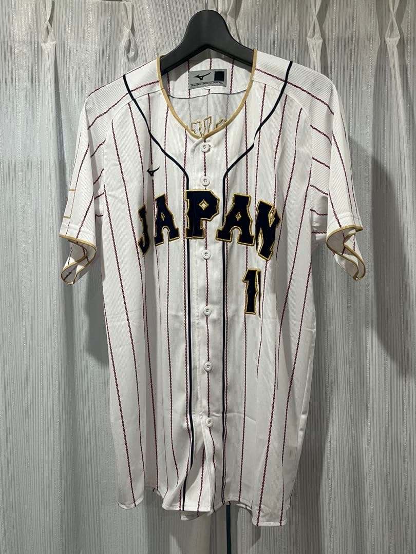 侍ジャパン　WBC ユニフォーム　ダルビッシュ　刺繍