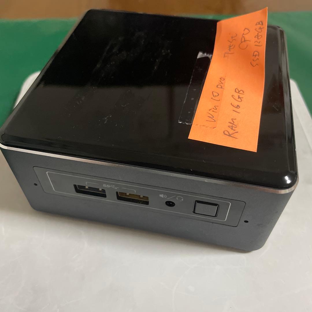 Intel NUC7i5BNH ミニPC 16GB RAM 128GB SSD