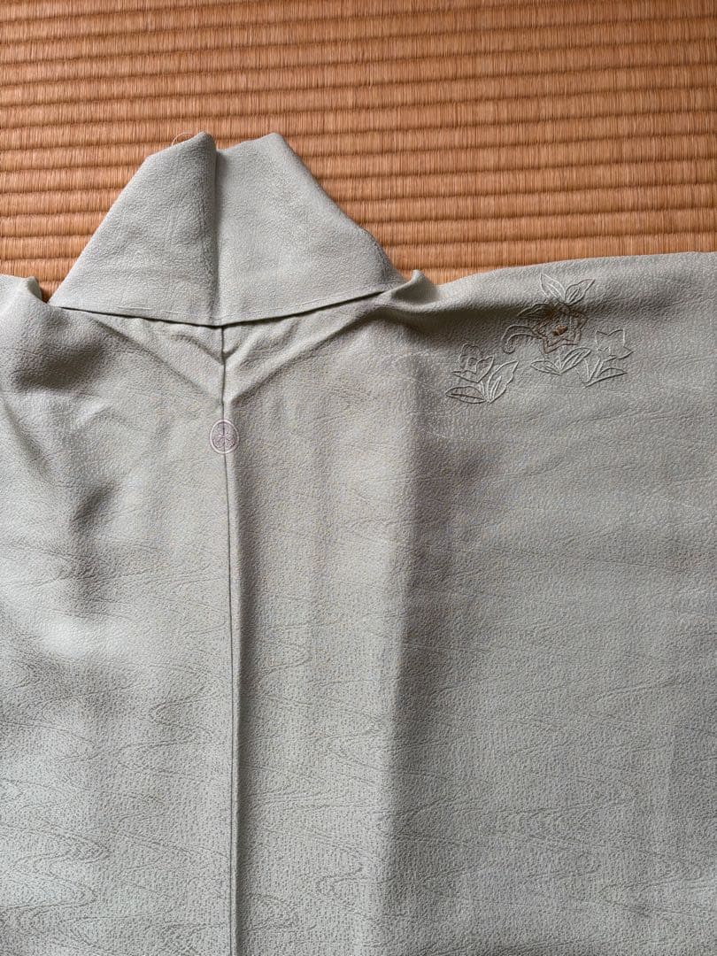 訪問着　一つ紋　作家もの　正絹　未使用