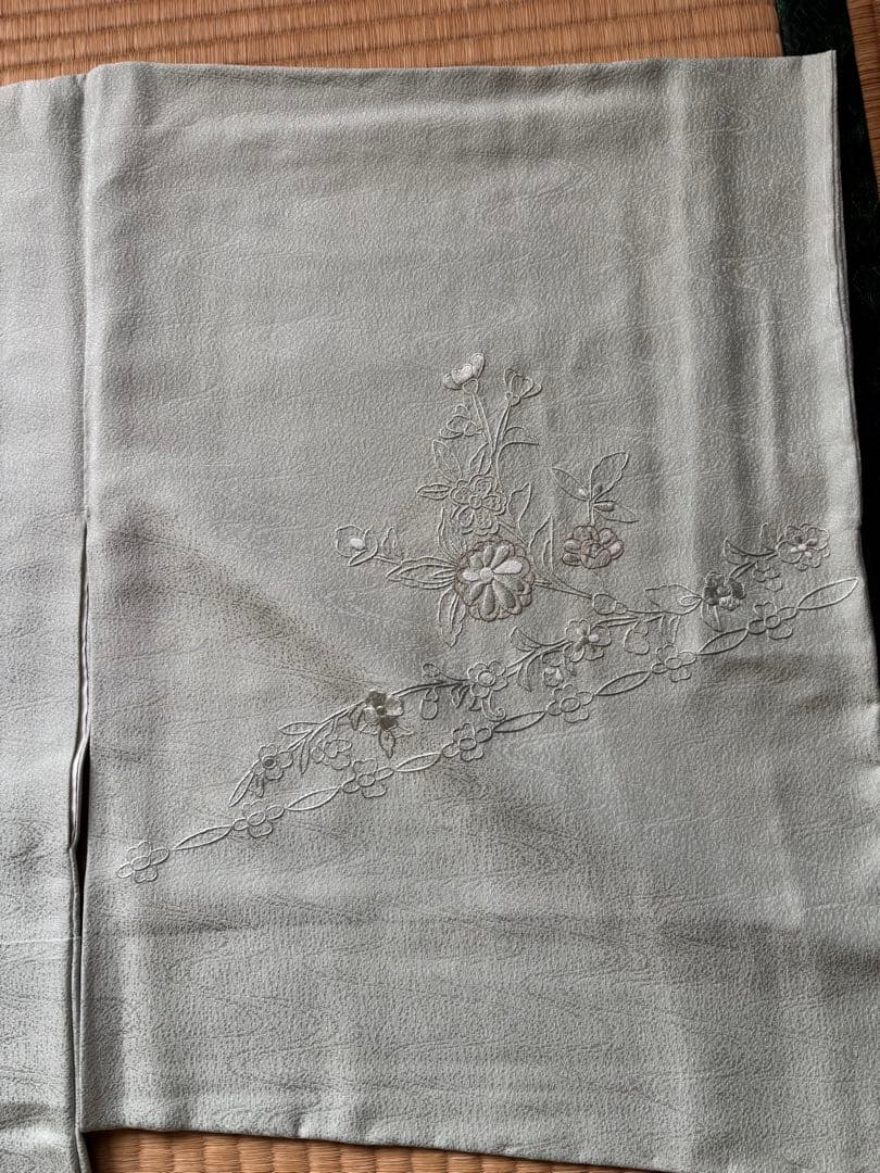 訪問着　一つ紋　作家もの　正絹　未使用