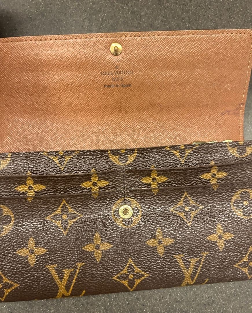 美品　Louis Vuitton モノグラム 長財布 ポルトトレゾール