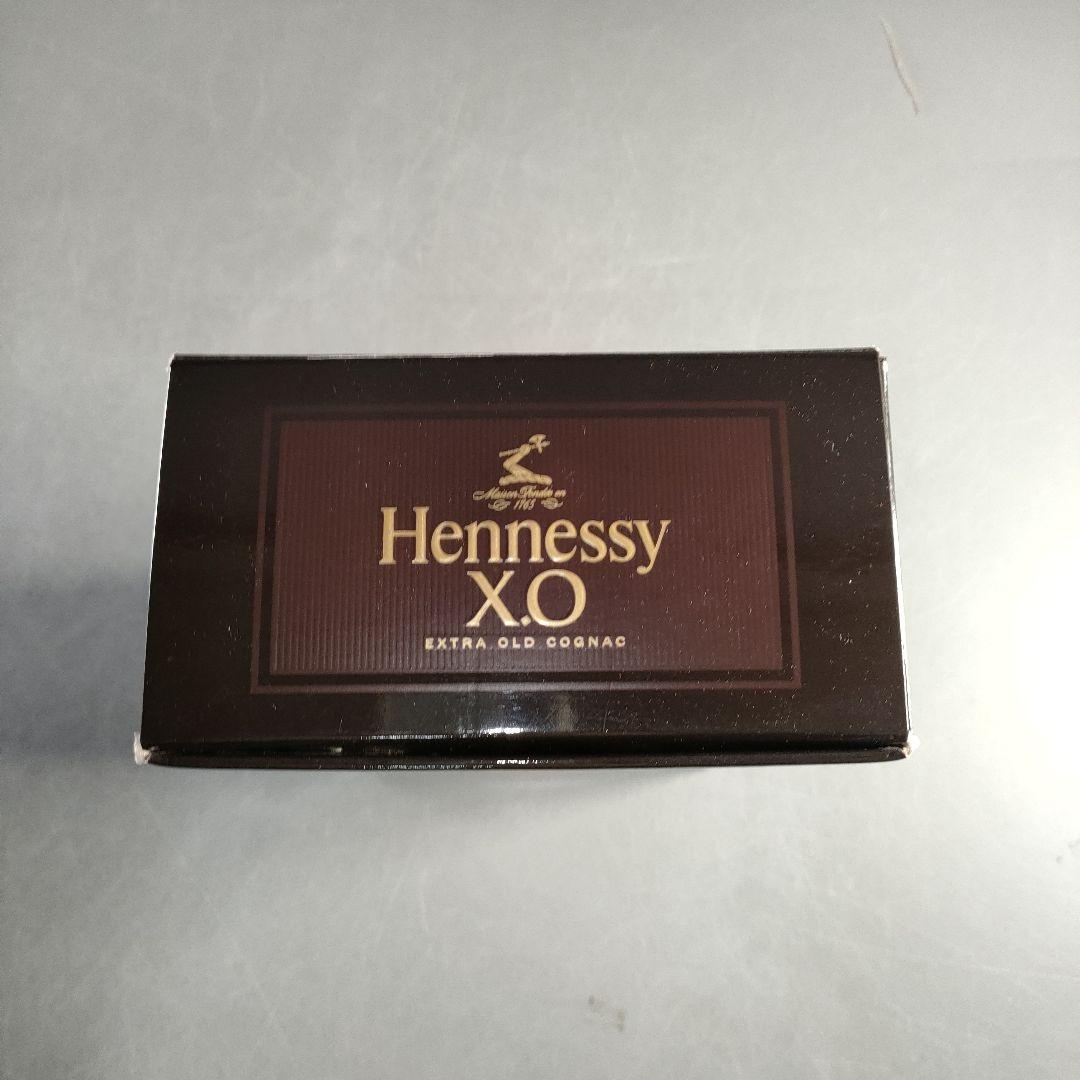 A1368-4/ヘネシーX.O/黒キャップ クリアボトル/700ml/