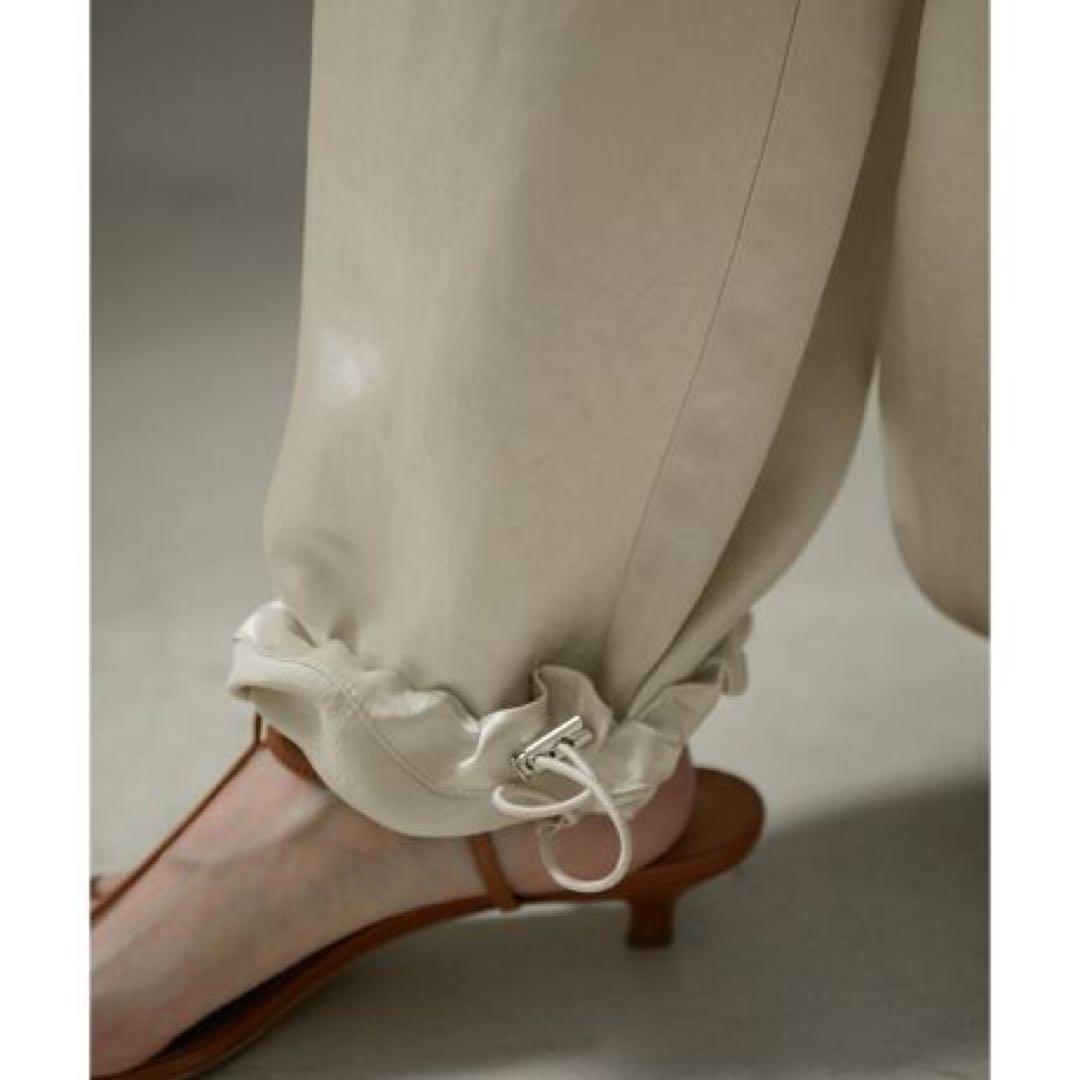 ブライトカーゴパンツ　ブラック＆ホワイト