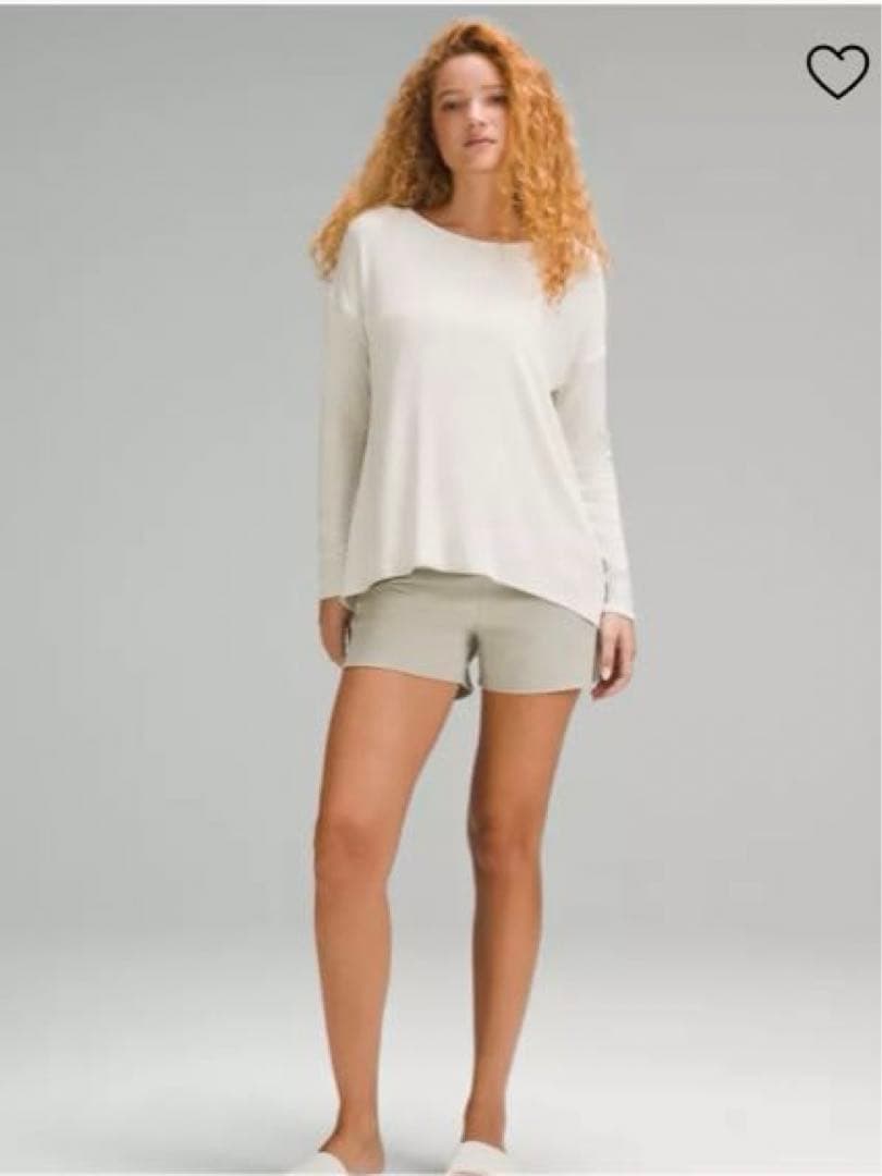 サイズ4★ルルレモン★バックキーホールロングスリーブシャツ