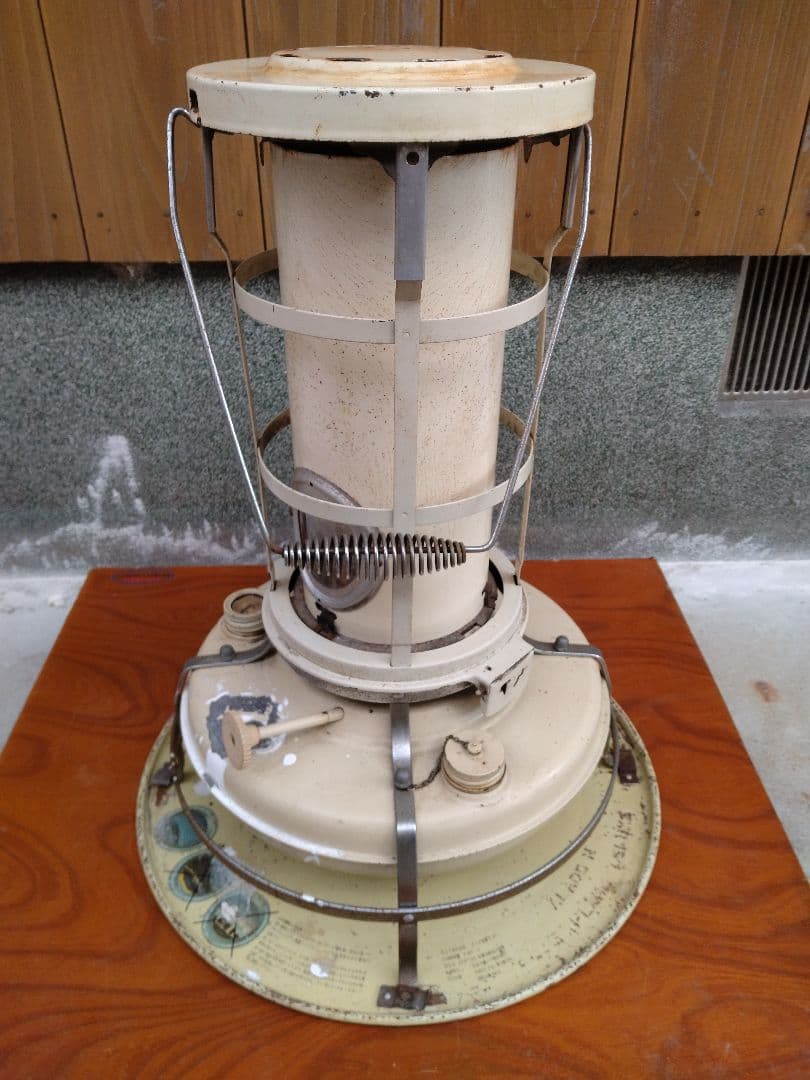 ジャンク　Aladdin アラジン石油ストーブブルーフレームヒーター 円筒形