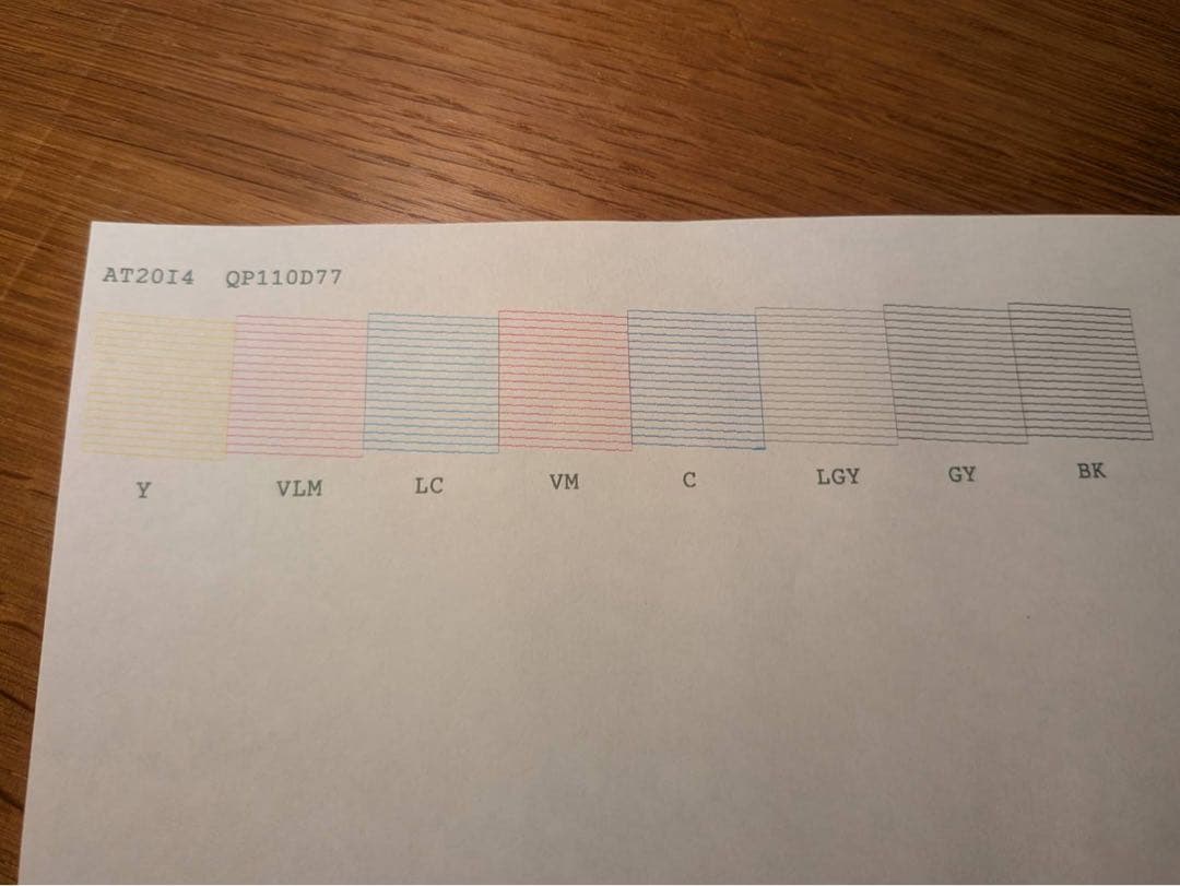 （超美品）EPSONプロセレクション SC-PX5VII インク9色パック2個付