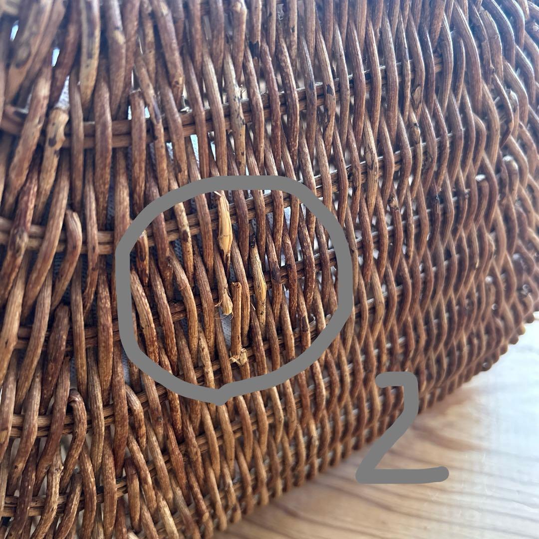 青森　あけび　かご　かごバッグ　松野屋